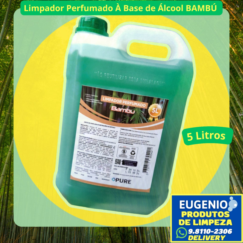 PROMOÇÃO Limpador Perfumado Bambu 5 Litros 